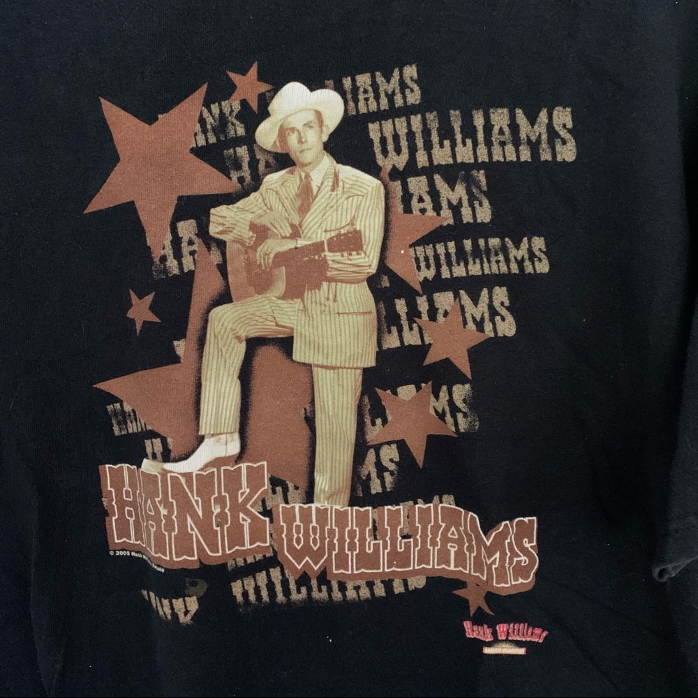 Vintage 00s Hank Williams Tshirt